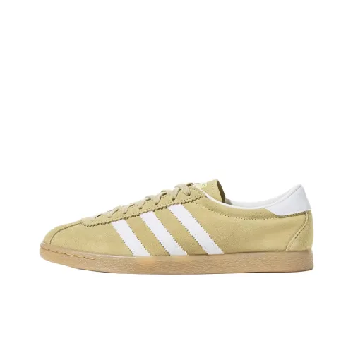 Adidas Tobacco Anti Slip Wear Resistant Low Top Skateboard Shoes Unisex Yellow