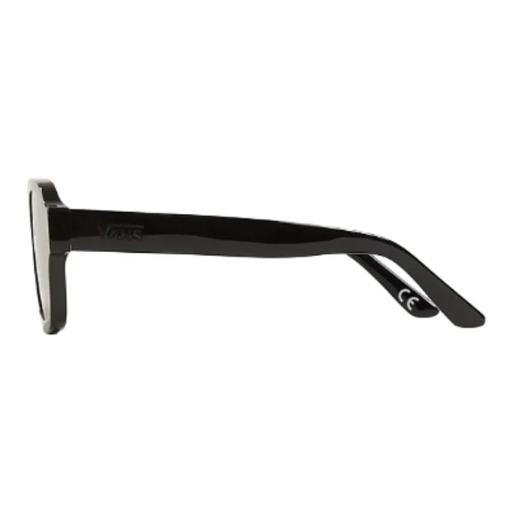 Vans Acetate Copper Nickel Alloy Square Sunglasses Unisex Black-2