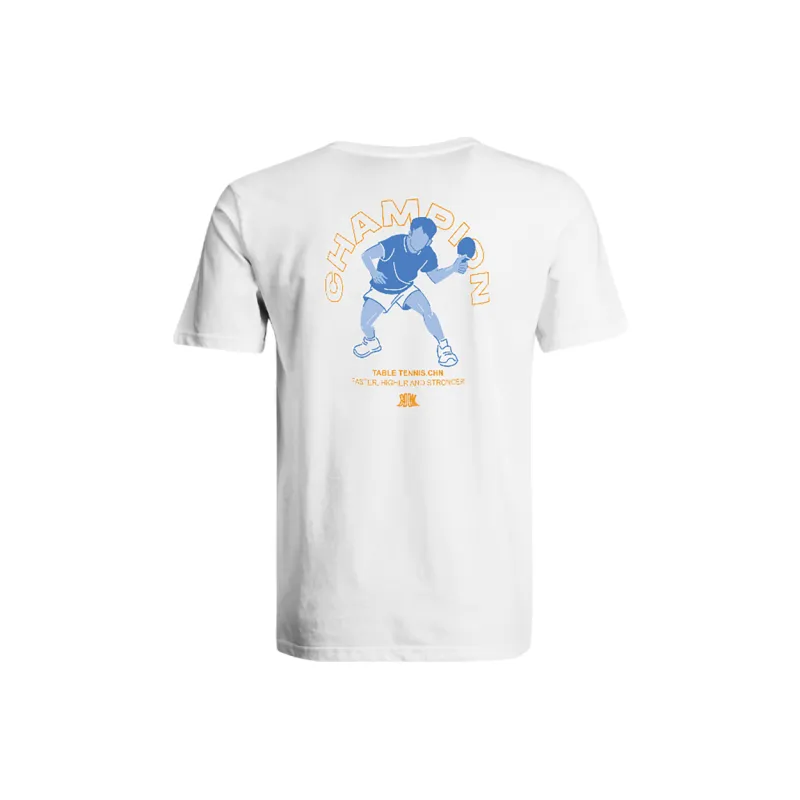 TENGXUNSHIPINCAOCHANGDI T Shirt Unisex White-0