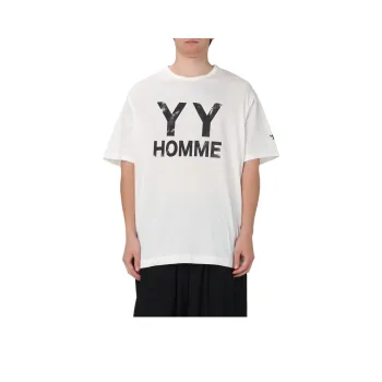 Yohji Yamamoto Logo-print Cotton T-shirt
