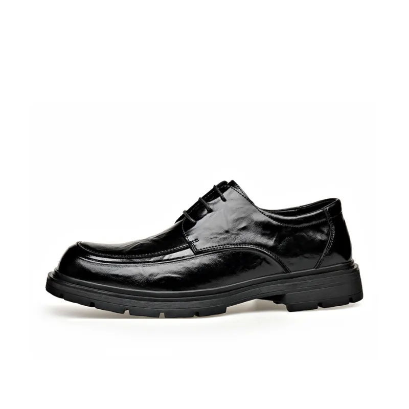 Bull charm Men's Casual Shoes Men Low Top Black/Brown-0