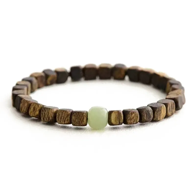 RIXIANGWAN Fragrance Agarwood Bracelets Unisex-0