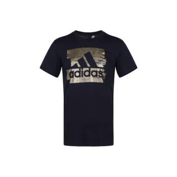 Adidas MH BOS FOIL T Shirt Men's Blue