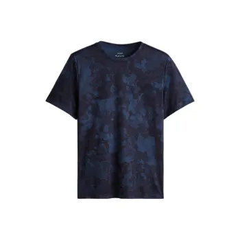 H&M T Shirts Men Marine Blue