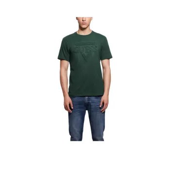 GUESS T-Shirts Men Green