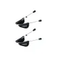 Black (2 Pack[Suitable for 38-46 Size])