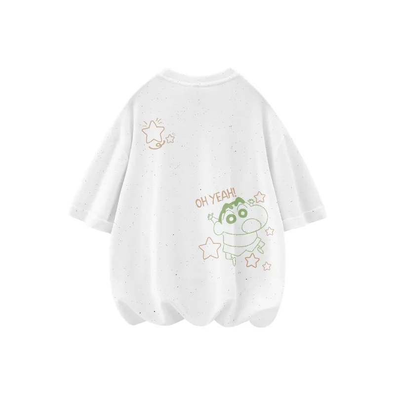 Crayon Shinchan Short Sleeved T Shirts Unisex-7