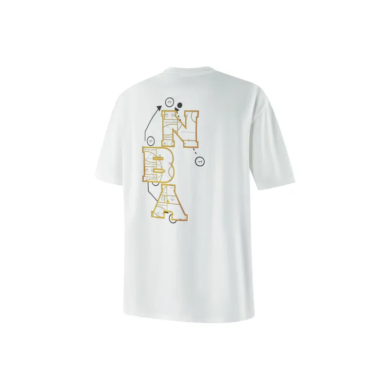 NBA Team Culture Series T Shirts Unisex White-0
