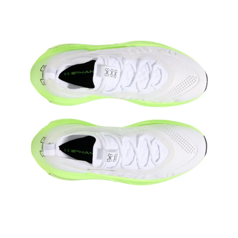 Under Armour Phantom 4 Low Top Casual Shoes Men's White Green-3