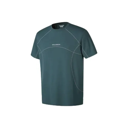 SALOMON T Shirt Men's Water Duck Blue