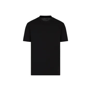 EMPORIO ARMANI 3D effect Asv Embossed Jacquard Jersey T shirt