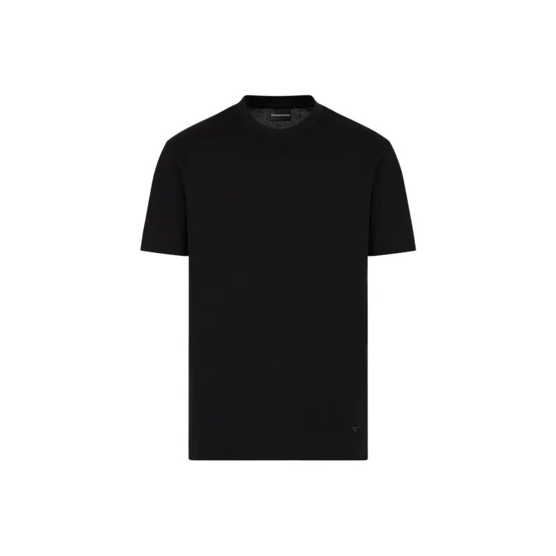 EMPORIO ARMANI 3D effect Asv Embossed Jacquard Jersey T shirt-0