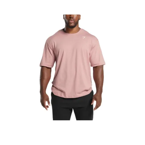 GYMSHARK T Shirt Men's Light Pink