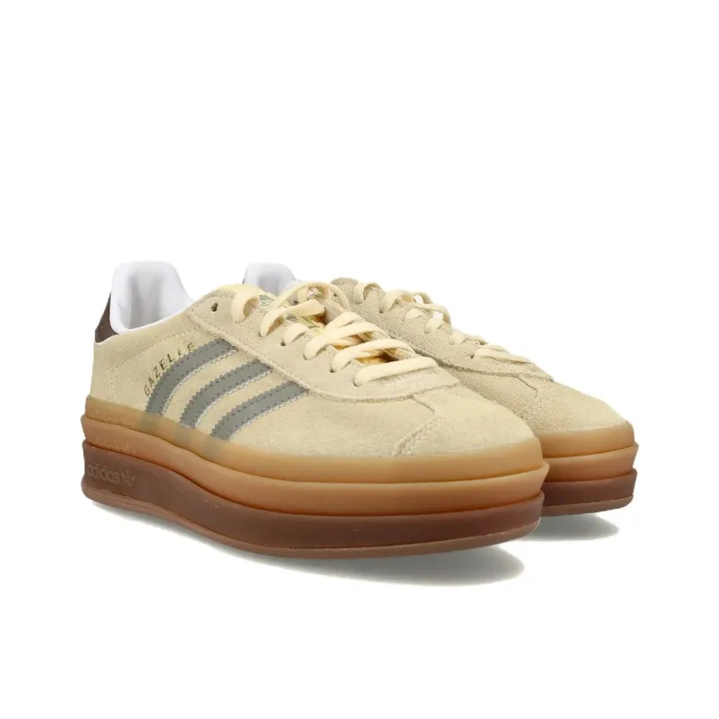 Adidas Gazelle Bold Warm Vanilla Silver Pebble Women's-2