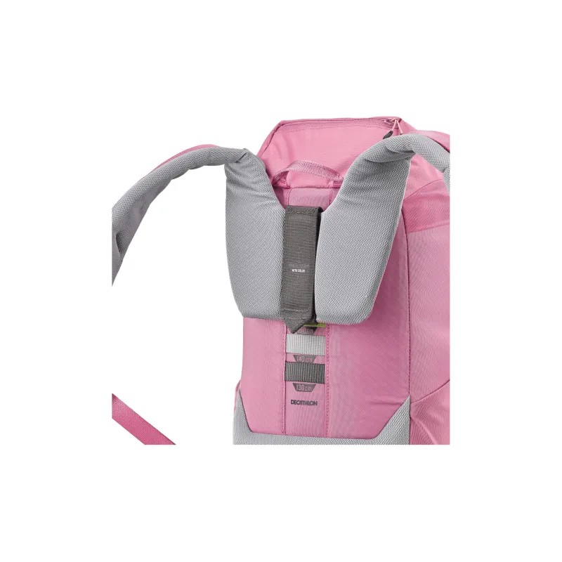 DECATHLON MH500 Mountaineering Bag Outdoor Bag Polyester 18L Dark Pink Kids'-3