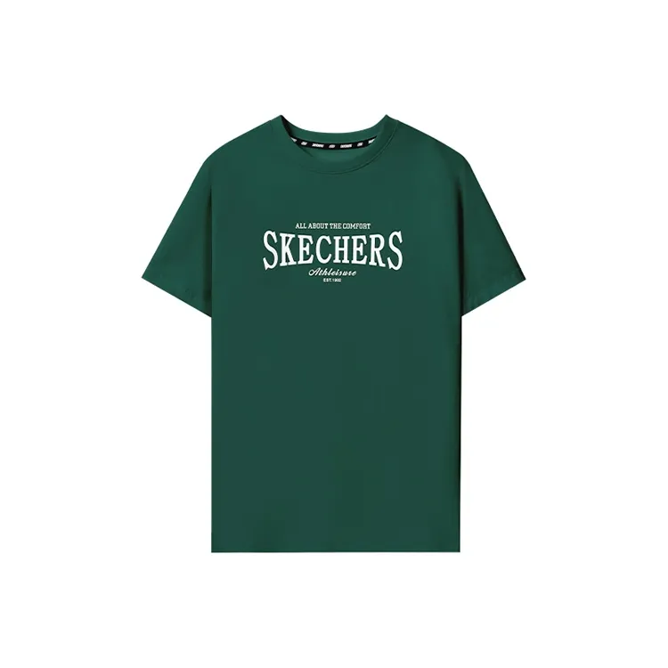 Skechers Sports Alliance Series T Shirt Unisex Dark Green 01JE-0