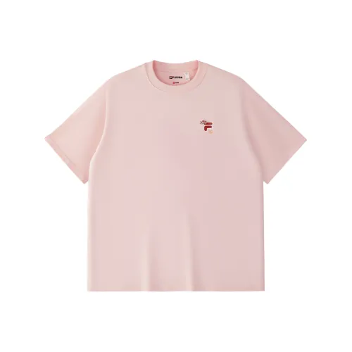 FILA FUSION FOB Series T Shirt Unisex Enchanted Pastel Pink