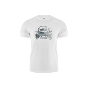 Jeep T Shirts Men White