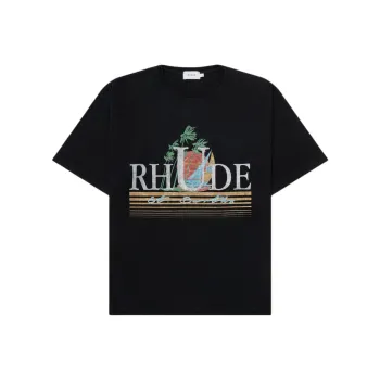 RHUDE T-Shirts Men Black