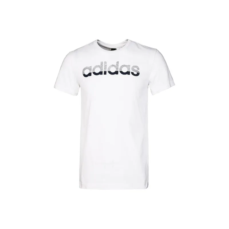 Adidas FADING LINEAR T-Shirt Men's White-0