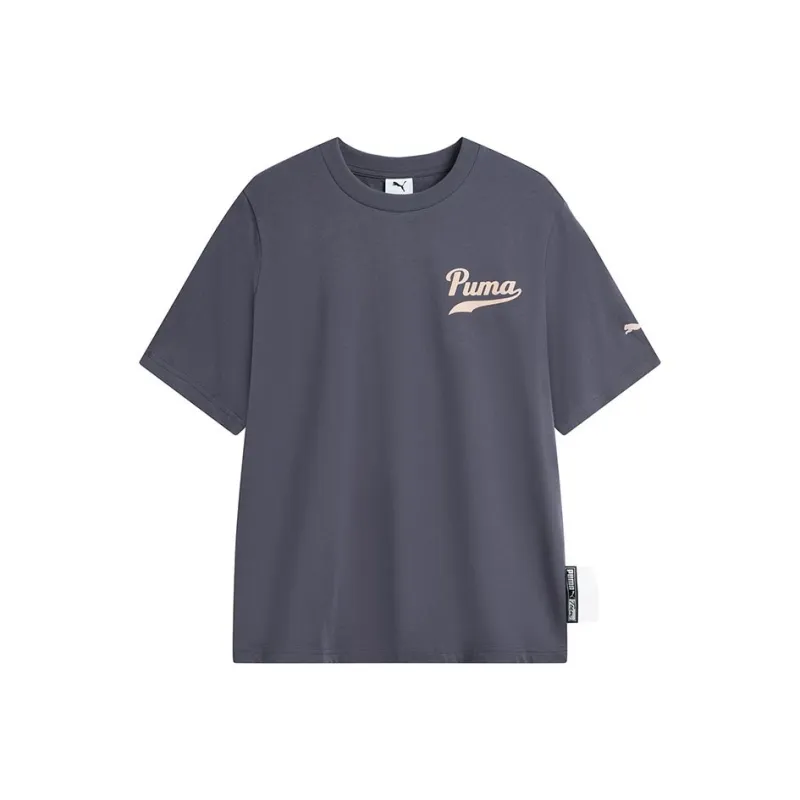 PUMA T Shirt Unisex Galaxy Gray-1