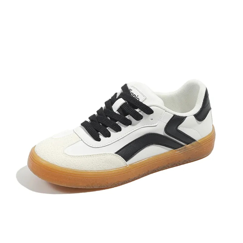TUOPIN Pie Shoes Spring Summer Travel Slip Resistant And Breathable Low Top Skateboard Shoes Women's-22