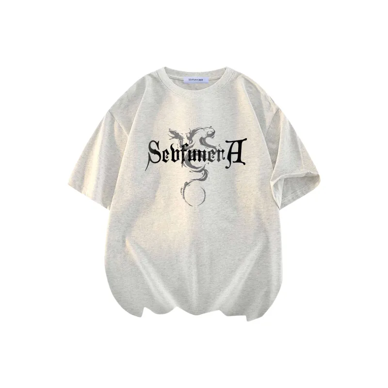 7 SEVFUN T-Shirt Unisex Navy Blue-10