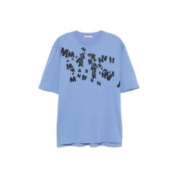 MARNI Caos Logo Jersey T Shirt