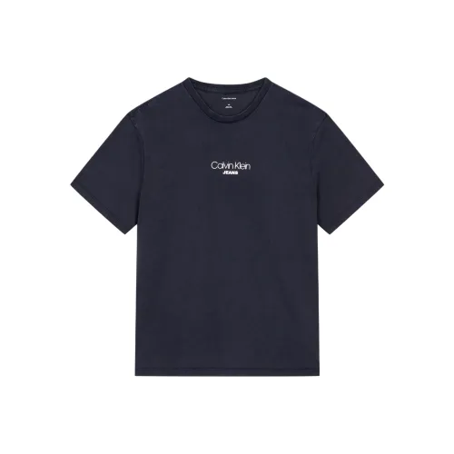 CALVIN KLEIN T Shirt Men's Dark Marine Blue
