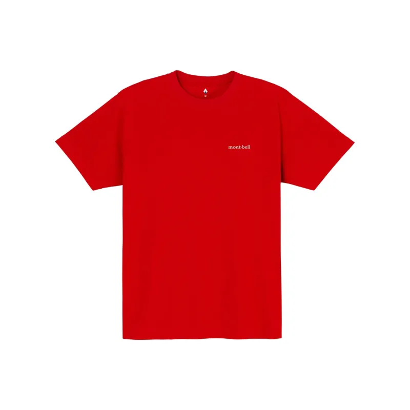 MONTBELL Sports & Outdoors Casual Men's Quick Dry Breathable Short Sleeved T Shirts-15