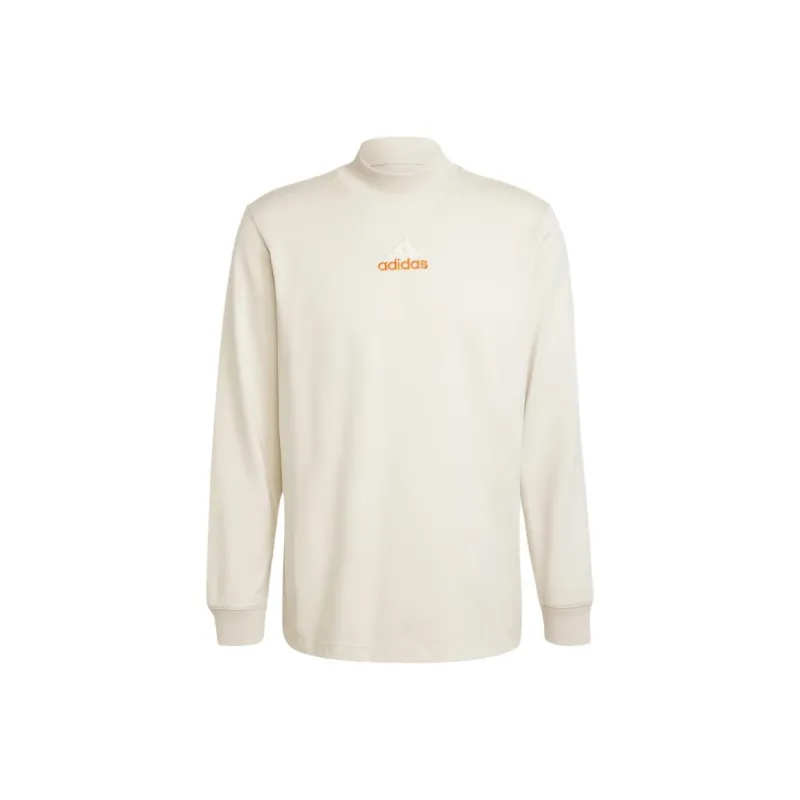 Adidas Long Sleeve Mock Neck Q1 Long Sleeve Top-0