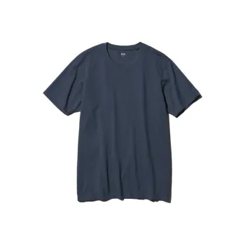 UNIQLO T Shirt Unisex Navy Blue