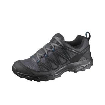 SALOMON Anti Slip Wear Resistant Low Top Hiking Shoes Men's Gray