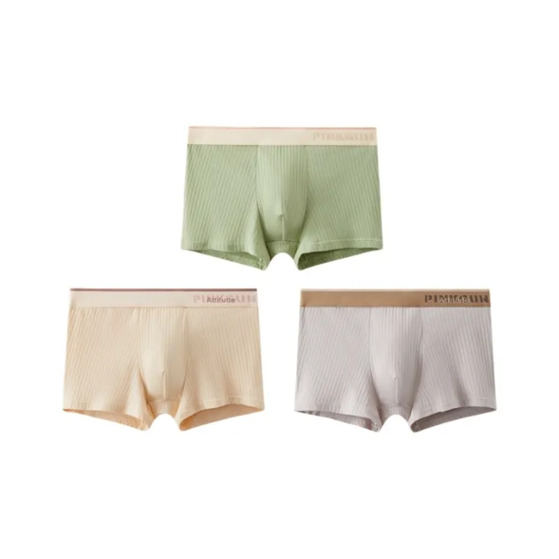 Qiao Ni Tong Underpants Men's 3 Pack-11