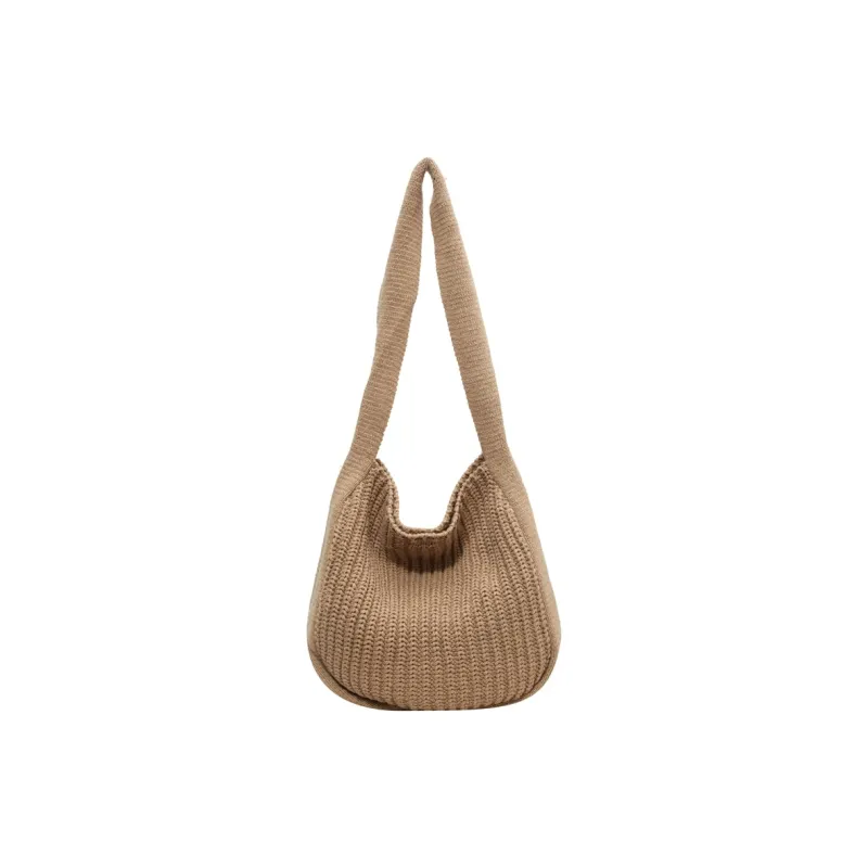 H YXIANG Yarn Shoulder Bag Regular Unisex Multicolor-3