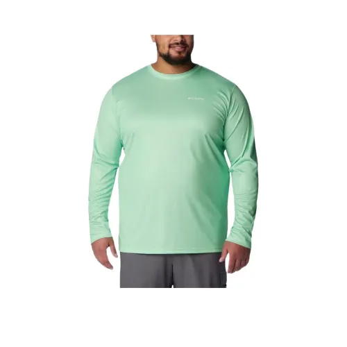 Columbia PFG Terminal Tackle Fish Flag T-Shirt Men's Ocean Mint Green