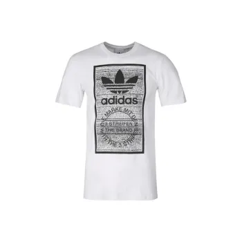 Adidas Originals Tongue Traction T Shirt Men's White