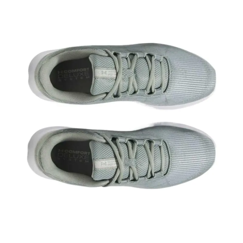 Under Armour Low Top Running Shoes Men's Silicon Green-3