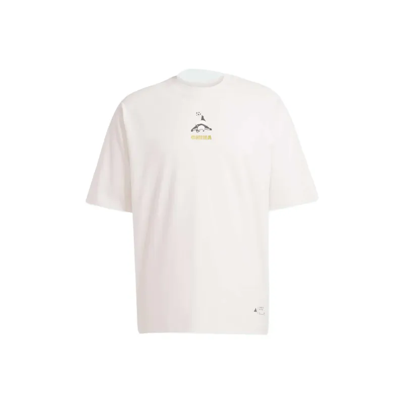 Adidas M PANDA GOAL T T Shirt Unisex Wonder Quartz-0