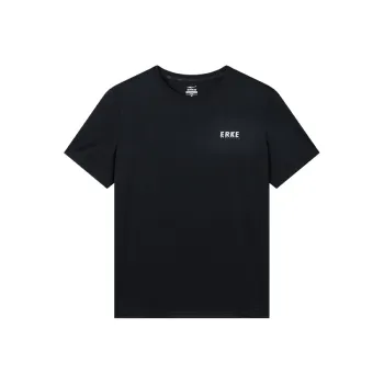 Erke T Shirts Men Jet Black