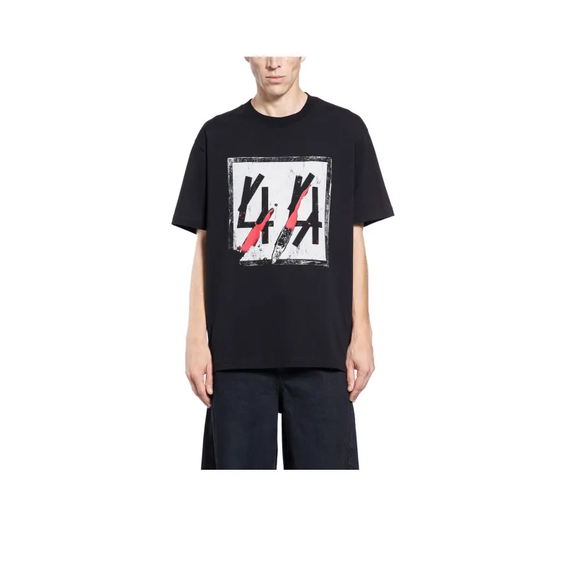 44 Label Group Graphic Logo T Shirt-0