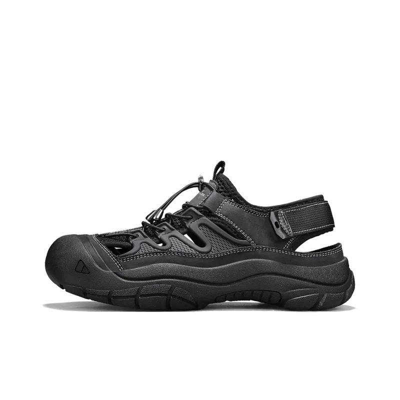 G.N.SHIJIA Slip Resistant Breathable Grip Height Increasing Abrasion Resistant River Trekking Shoes Men's-0