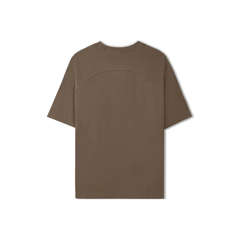 Skechers Sports Life Collection T Shirt Unisex Pinecone Brown-1