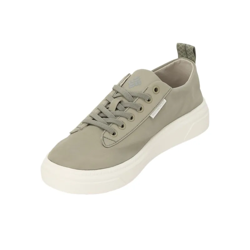 Columbia Waterproof Low Top Skateboard Shoes Women's Gray Green-3