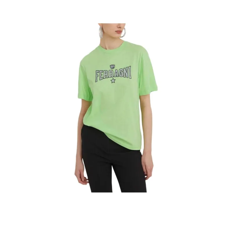 CHIARA FERRAGNI T-Shirt Men's Green-0