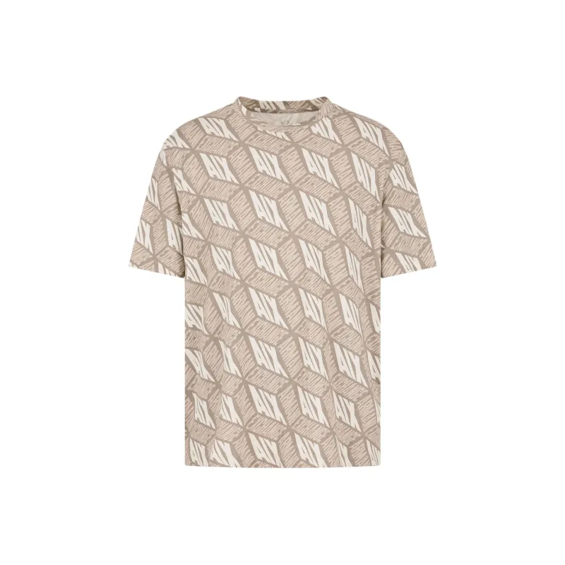 ARMANI EXCHANGE Logo print T shirt-0
