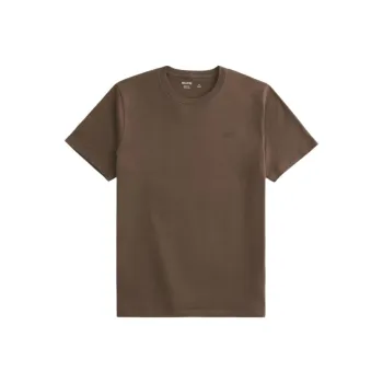 Hollister T-Shirts Men Brown