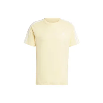 Adidas Essentials Single Jersey 3 Stripes T Shirt