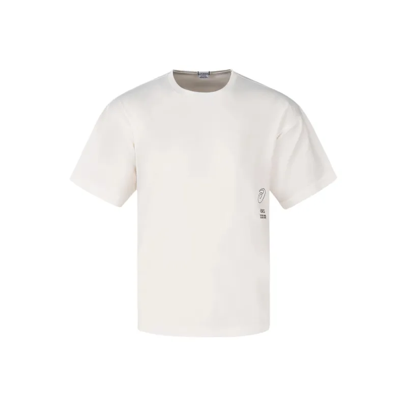 Asics T Shirts Unisex White-0