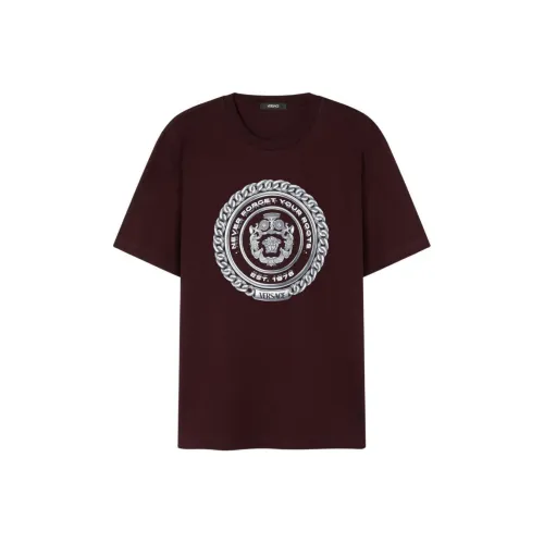VERSACE Never Forget Printed Crewneck T Shirt